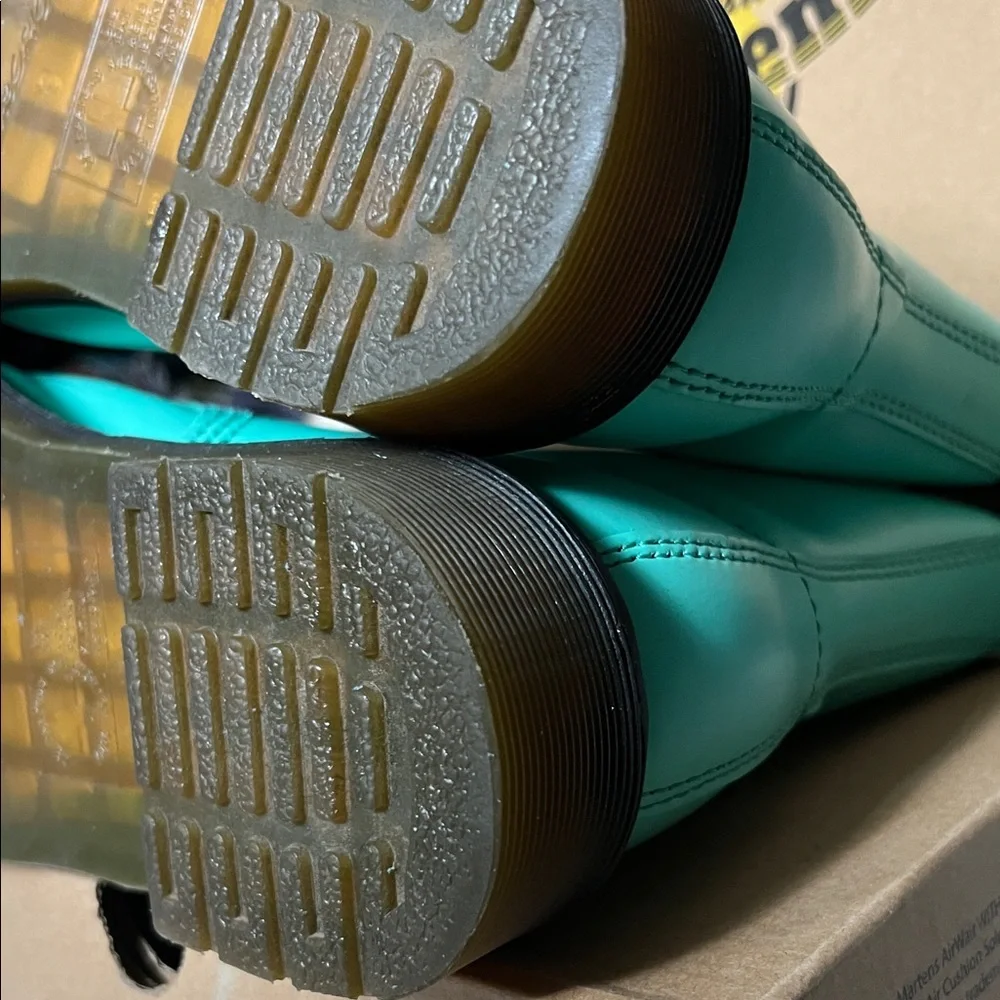 Dr. Martens Peppermint Green Lace-Up Boots - Picture 7 of 7